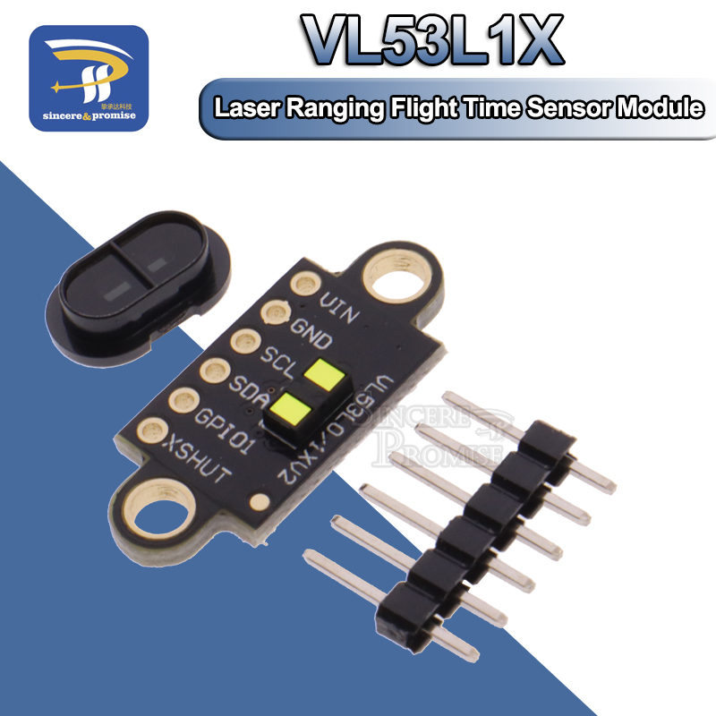 Sensor Kit Arduino - VL53L1X lazer değişen uçuş süresi sensörü