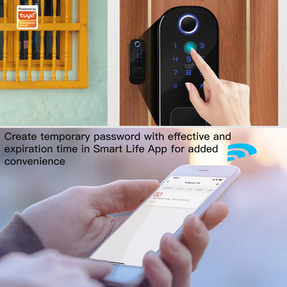 MOES WiFi Tuya akıllı kilit ka - Smart Door Lock Wifi incelemesi ve fiyatı