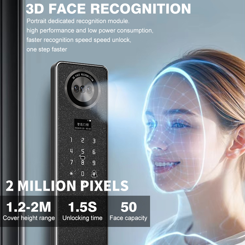 Tuya WiFi Akıllı Kapı Kilidi,  - Smart Door Lock Wifi incelemesi ve fiyatı