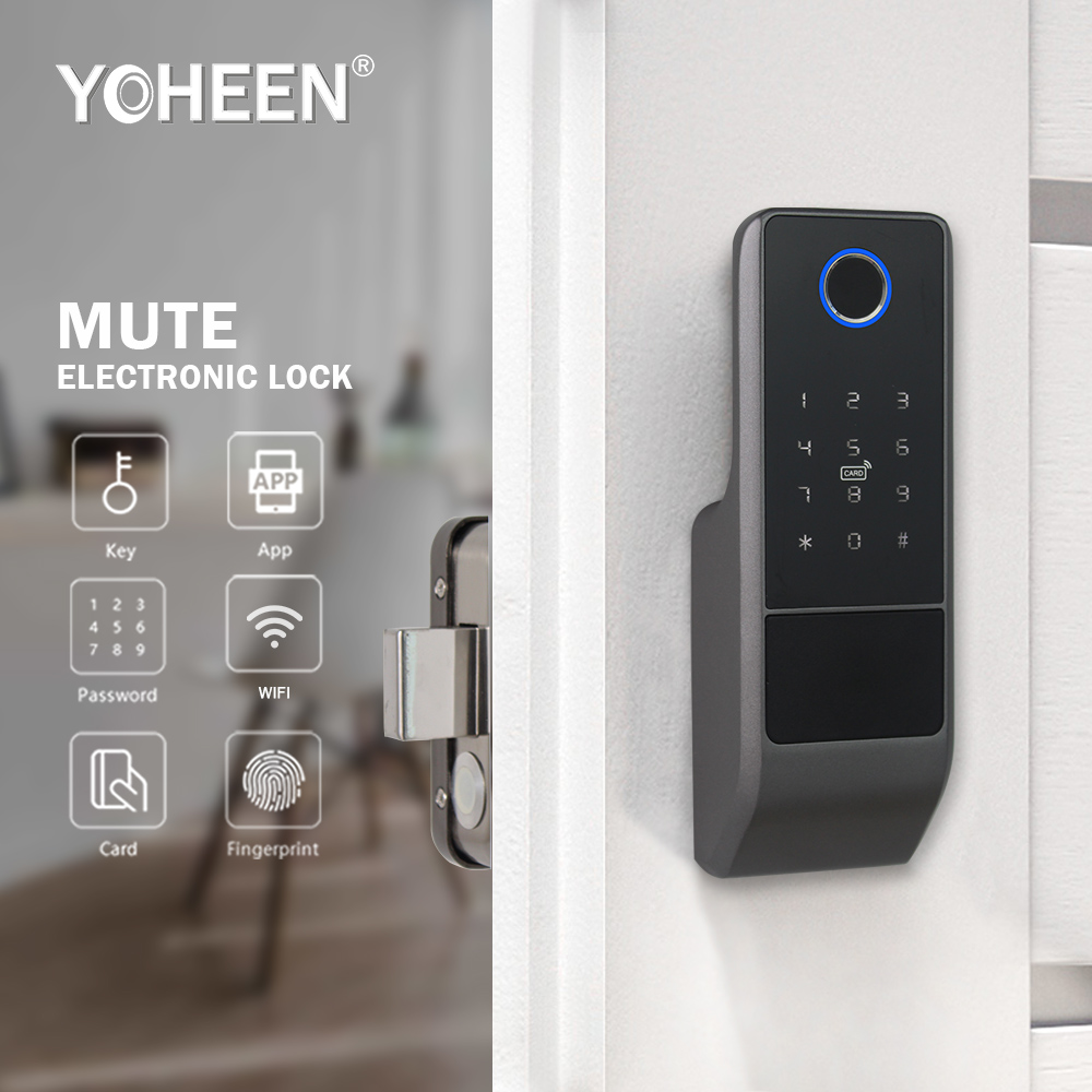 Su geçirmez Tuya APP WiFi Kili - Smart Door Lock Wifi incelemesi ve fiyatı