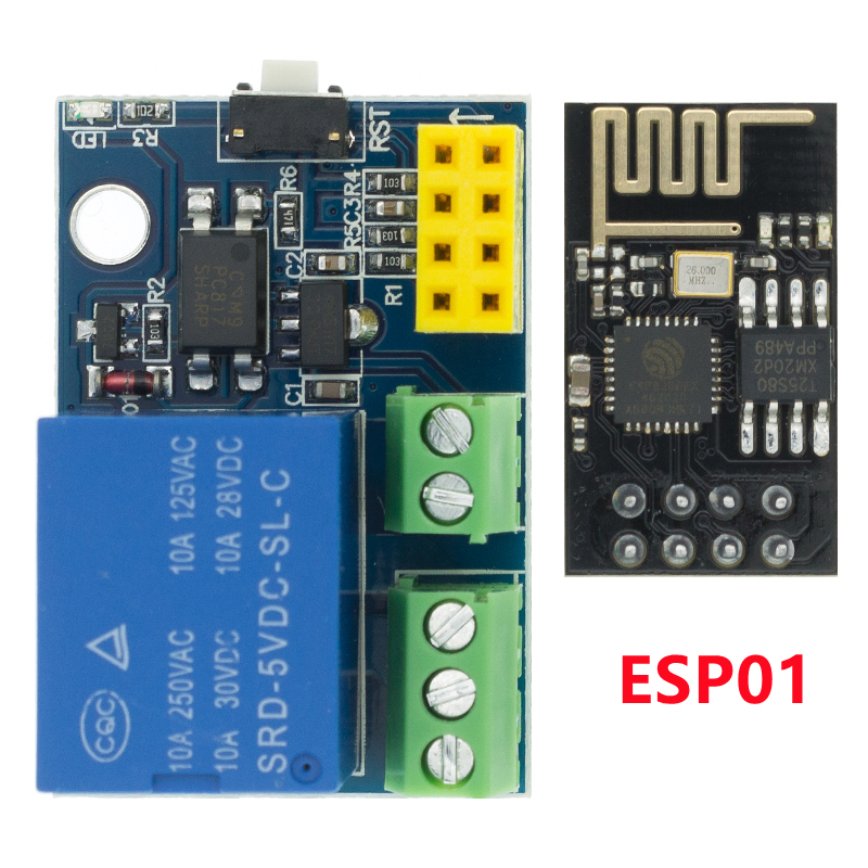 ESP8266 ESP-01 ESP-01S 5V WiFi - Esp8266 Relay Module incelemesi ve fiyatı