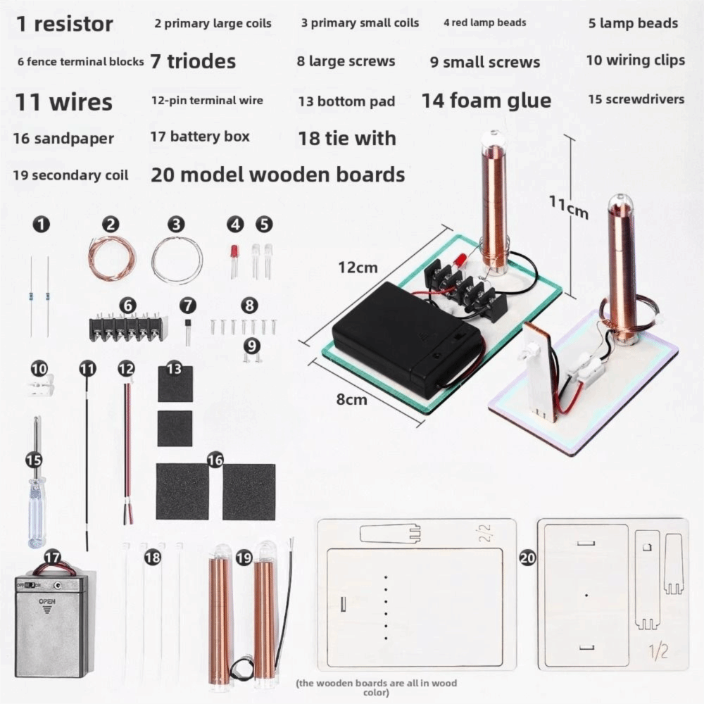 Kablosuz Güç İletimi Modeli, K - Stem Robotics Kit incelemesi ve fiyatı