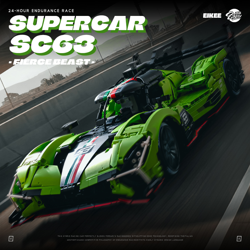 MOC Lamborghini SC63 WEC ve IM - Stem Robotics Kit incelemesi ve fiyatı