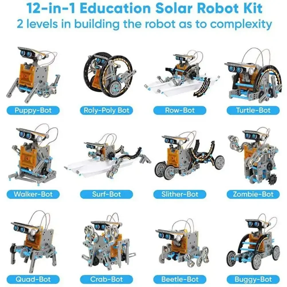 13 in 1 Güneş Enerjili Robot B - Electronics Project Kit incelemesi ve fiyatı